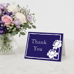 Floral Wedding Vielen Dank Dankeskarte