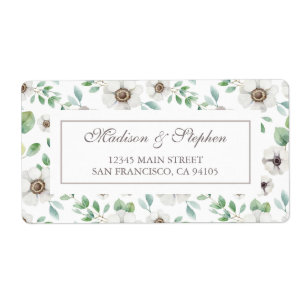 Floral Weißer Anemon - Hochzeit