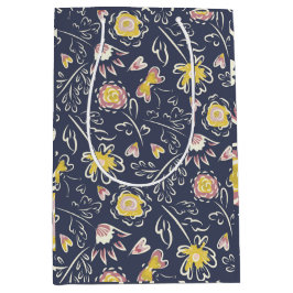 Floral Whirlwind Mittlere Geschenktüte