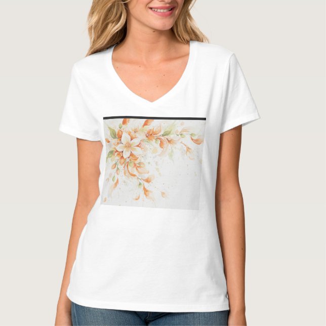 Floral Whisper T-Shirt (Vorderseite)