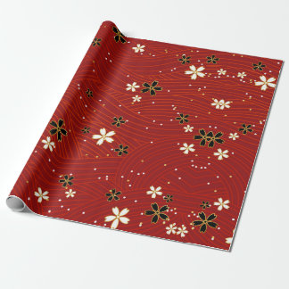 Floral Whispers: ZazzleWrapMagic Exklusive Wraps Geschenkpapier