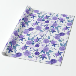 Floral Whispers: ZazzleWrapMagic Exklusive Wraps Geschenkpapier