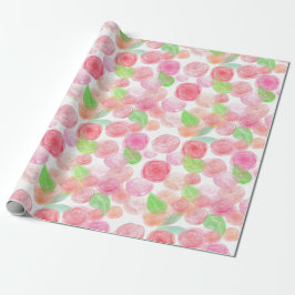 Floral Whispers: ZazzleWrapMagic Exklusive Wraps Geschenkpapier