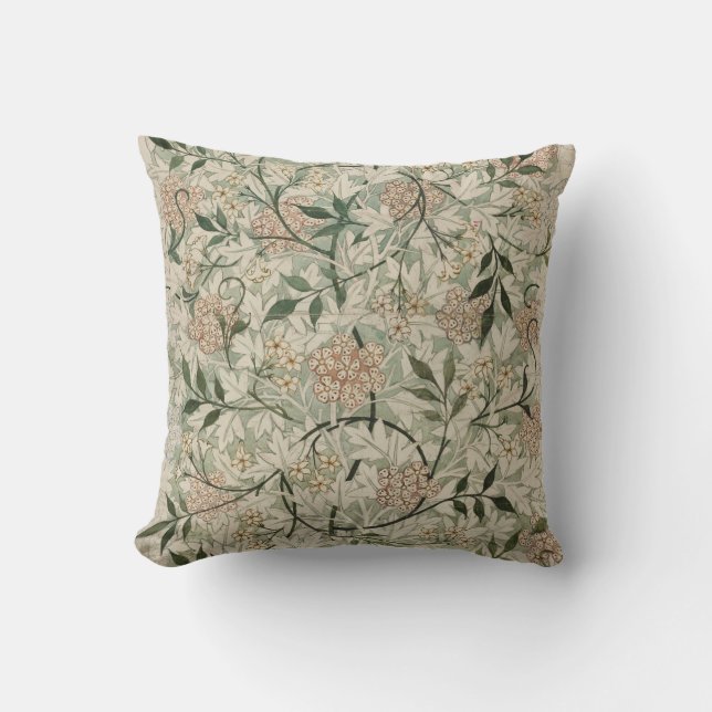 Floral William Morris Medway Pattern. Kissen (Vorderseite)