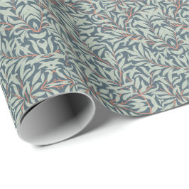 Floral William Morris Muster. Geschenkpapier