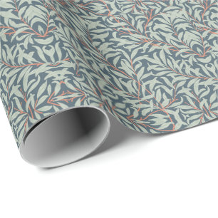 Floral William Morris Muster. Geschenkpapier