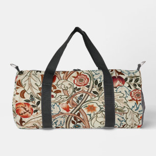Floral William Morris Vintages Design Duffle Bag