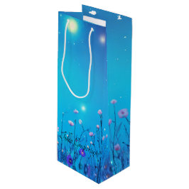 Floral Wine Geschenktasche Geschenktüte Für Weinflaschen