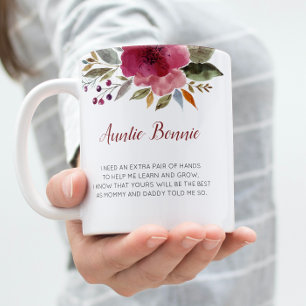 Floral wird meine Taufe meiner Mutter sein Kaffeetasse