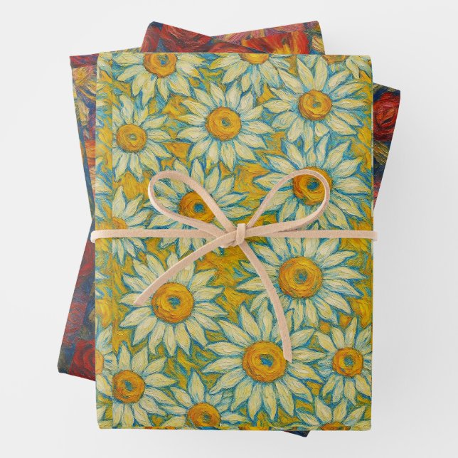 Floral Wrap Geschenkpapier Set (Beispiel)