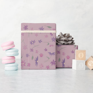 Floral wrapping paper geschenkpapier
