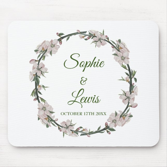 Floral Wreath Mousepad (Vorne)