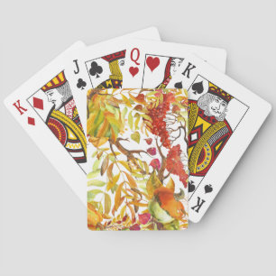 Floral Wreath Spielkarten