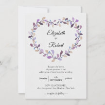 Floral Wreath | Violett Rosa Foliage Hochzeit
