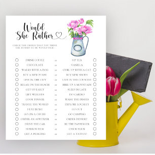 Florale Babydusche Wäre lieber spielen