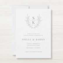 Florale Blätter, die moderne Hochzeiten Gezeichnet