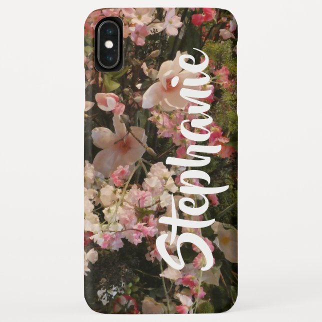 Florale Blume Personalisiert iPhone XS Max Case-Mate iPhone Hülle (Rückseite)