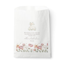 Florale Braut-bis-Biene-Geschenktüten für den Brau