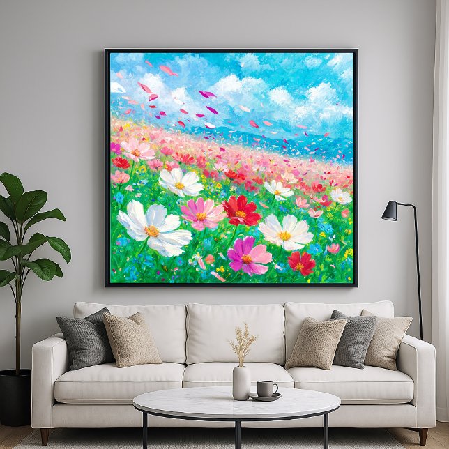 Florale Brise - Malstil Kunst Poster (Von Creator hochgeladen)