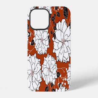 Florale Einladung: Abstrakte Hochzeit iPhone 12 Hülle