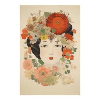Florale Eleganz Fotodruck