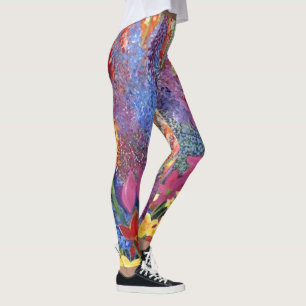 Florale Explosion Leggings_akverrückt Leggings