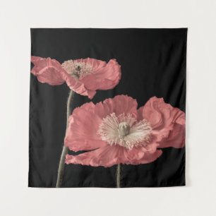 Florale feine Kunst Stillleben Pastellfarbe Makro Wandteppich