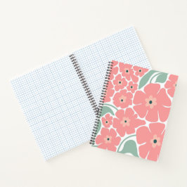 Florale Illustration Notizbuch