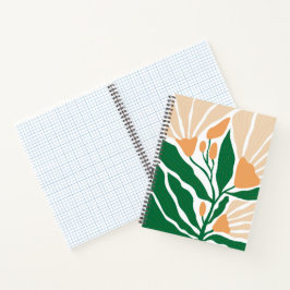 Florale Illustration Notizbuch