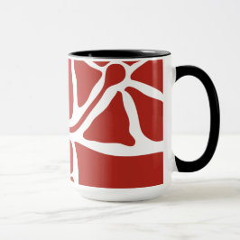 Florale Illustration Tasse
