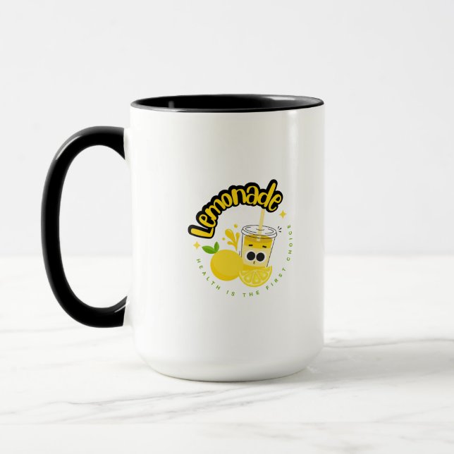 Florale Illustration Tasse (Links)