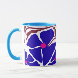 Florale Illustration Tasse