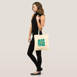 Florale Illustration Tragetasche