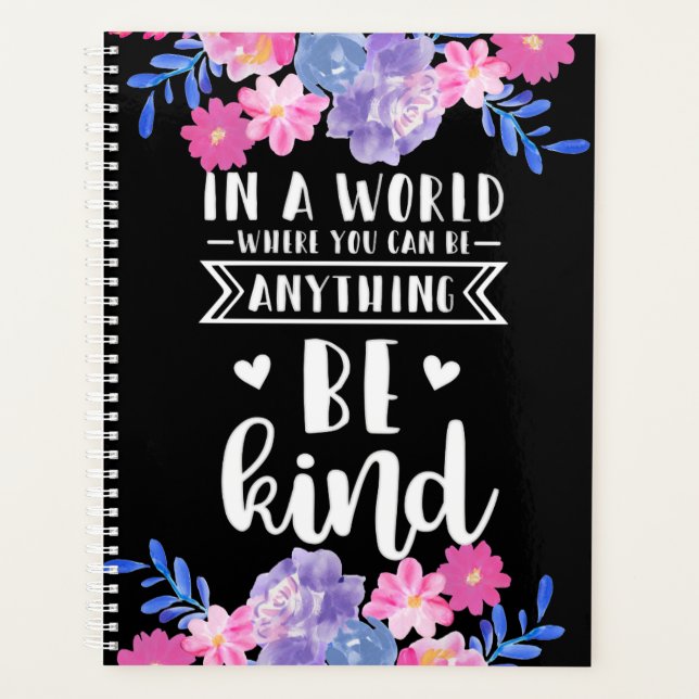 florale Inspiration Planer (Vorderseite)