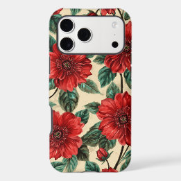 Florale IPhone 17 Pro Max Tough Cases