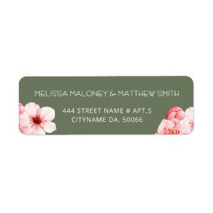 Florale Kirschblüten Rosa Weiß    Hochzeit