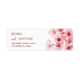 Florale Kirschblüten Rosa Weiß |  Hochzeit
