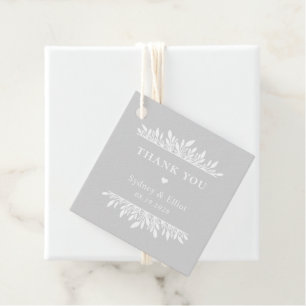 Florale Klammern EDITABLE FARBE Gastgeschenk Hochz Geschenkanhänger
