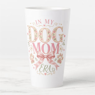 Florale Kokette in meiner Dog Mom Ära Milchtasse