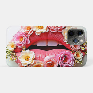 Florale Lippenkunst Case-Mate iPhone Hülle