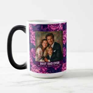 Florale Pfingstrosen Stiefvater Tag Espresso Verwandlungstasse