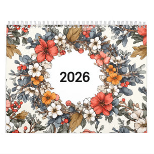 🌸📅 Florale Träume 2026 🌿✨ Kalender