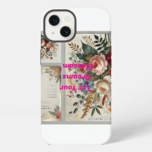 Florales botanisches Apple iPhone 13 Case – Elegan
