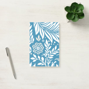 Florales Design 20 Post-it Klebezettel