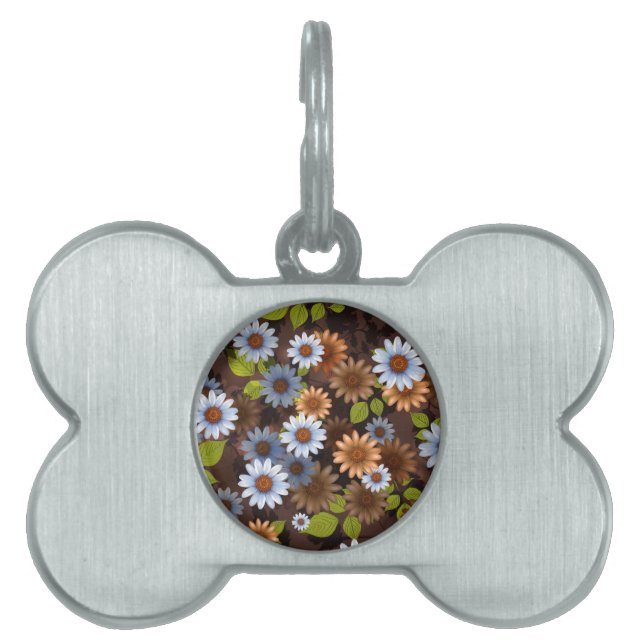 Florales Design 2 Tiermarke (Vorderseite)