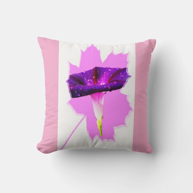 Florales Design  Kissen (Vorderseite)