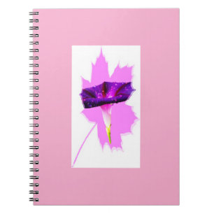 Florales Design Notizblock