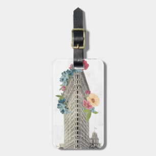 Florales Flat Iron New York, NY Gepäckanhänger