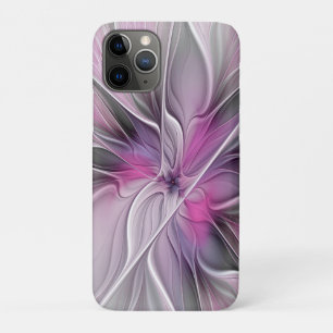 Florales Fraktal Modernes Abstraktes Blumen Pink G Case-Mate iPhone Hülle