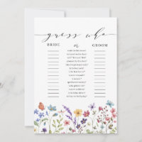 Florales Hochzeitsbrause-Spiel für Frühling und So